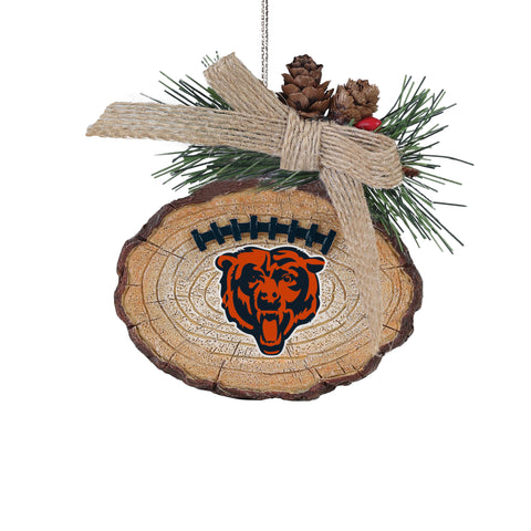 Chicago Bears Ball Stump Ornament
