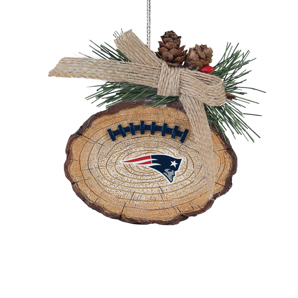 New England Patriots Ball Stump Ornament