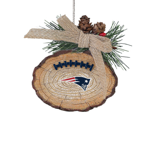 New England Patriots Ball Stump Ornament