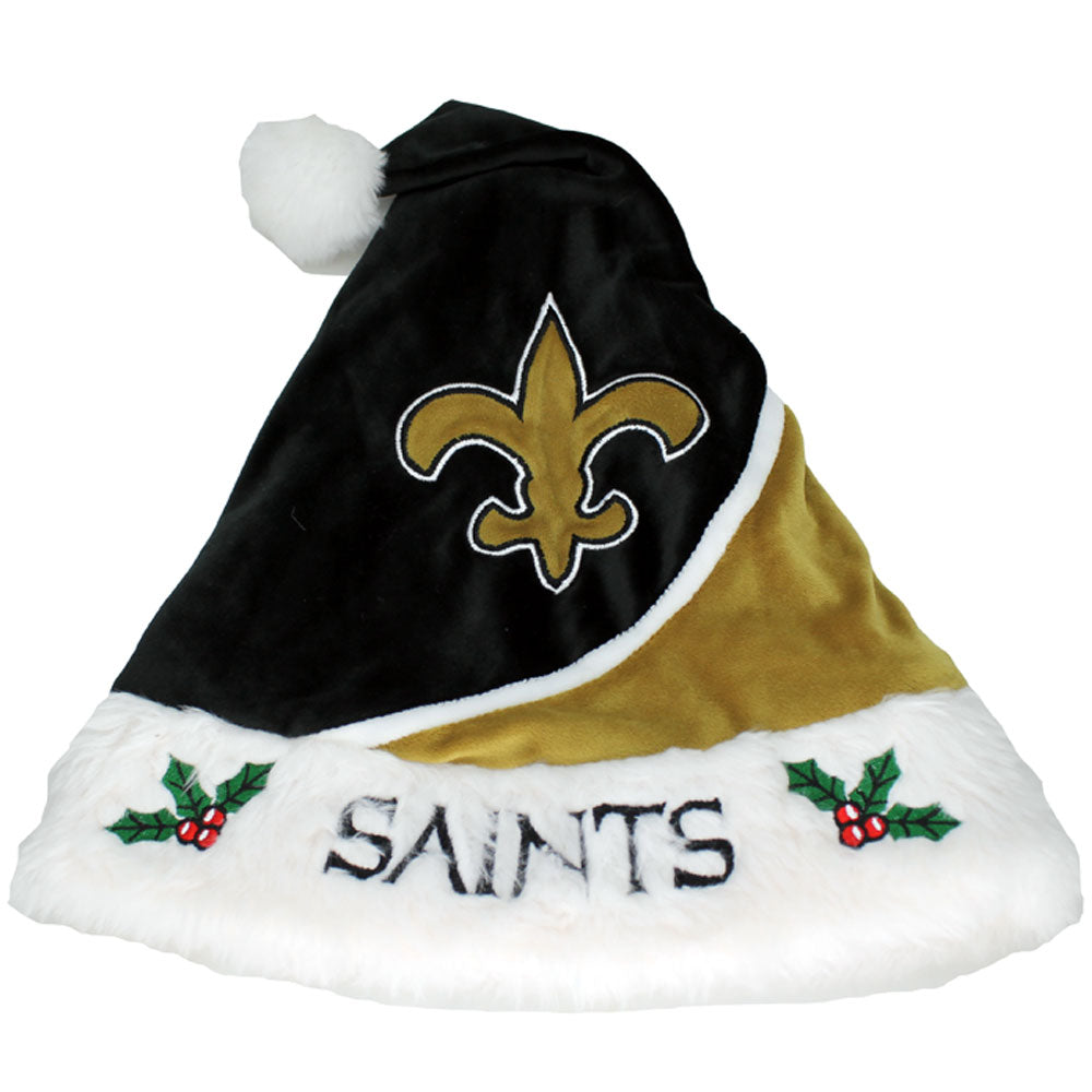New Orleans Saints Swoosh Santa Hat