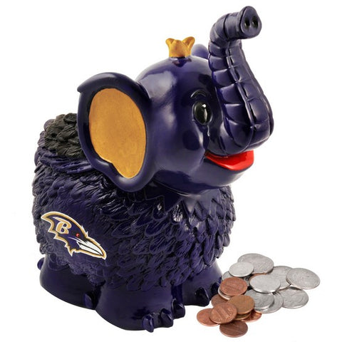 Baltimore Ravens Thematic Elephant Bank