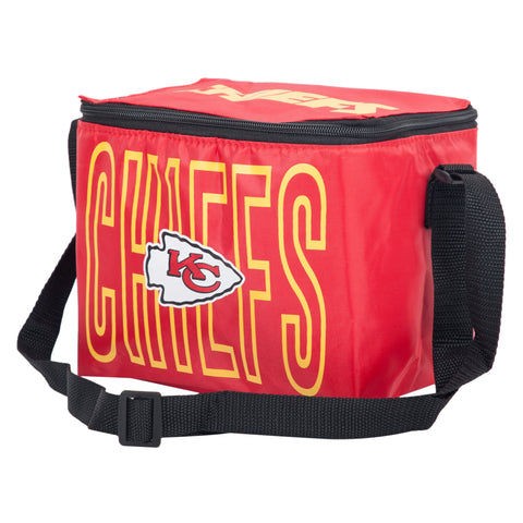 Kansas City Chiefs Team Logo 6 Pack Cooler Bag