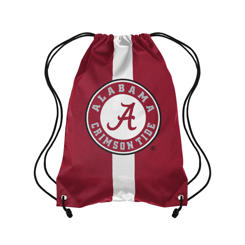 Alabama Crimson Tide Team Stripe Drawstring Backpack