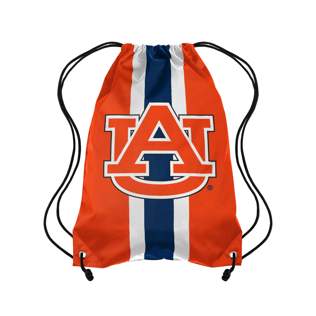 Auburn Tigers Team Stripe Drawstring Backpack