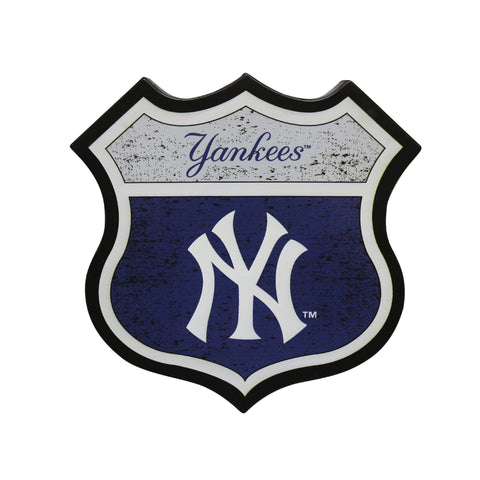 New York Yankees 13" Vintage Metal Wall Sign