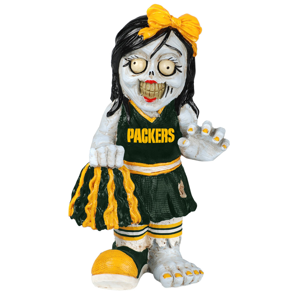 Green Bay Packers Zombie Cheerleader