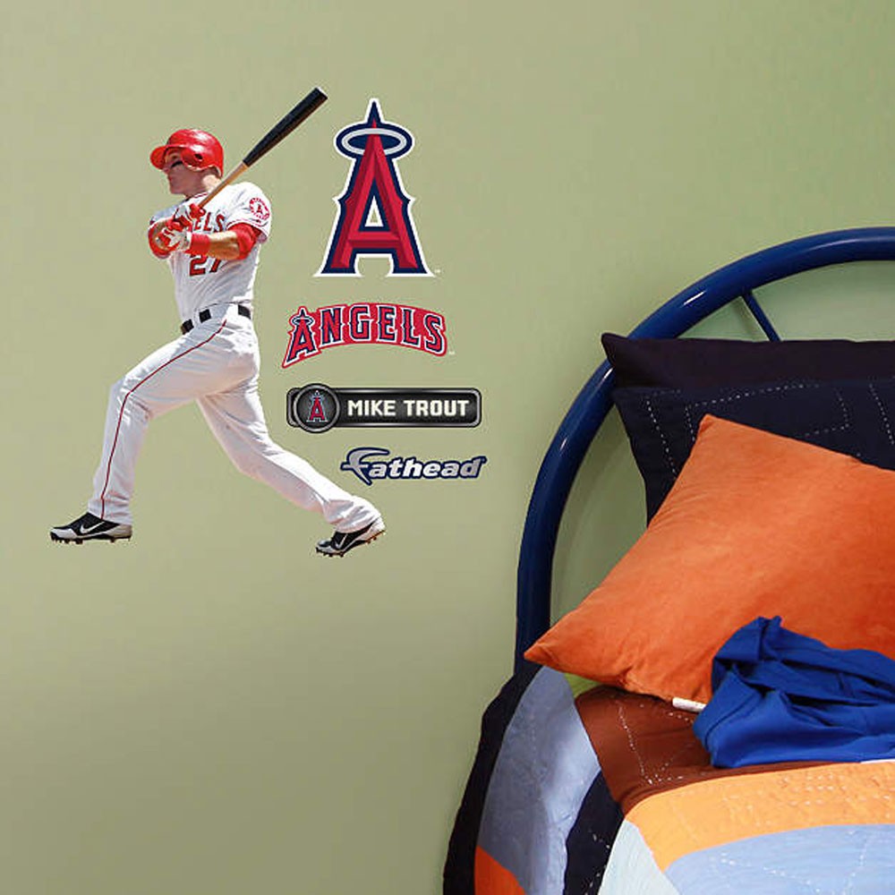 Los Angeles Angels Mike Trout Team Player Fathead
