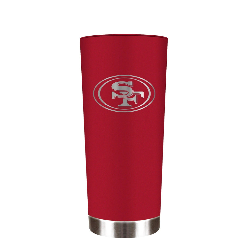 San Francisco 49ers "The Roadie" 18oz. Travel Tumbler cs