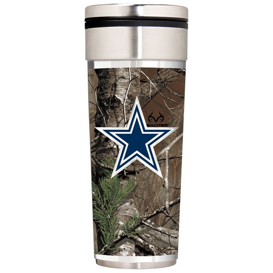 Dallas Cowboys 22oz Big Slim RealTree Tumbler