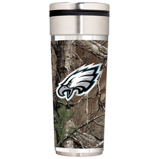 Philadelphia Eagles 22oz Big Slim RealTree Tumbler