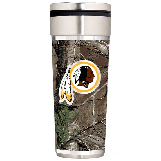 Washington Redskins 22oz Big Slim RealTree Tumbler