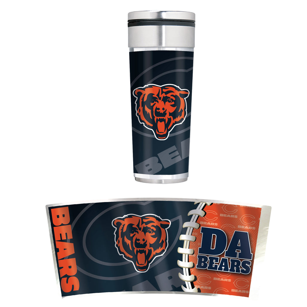 Chicago Bears 22oz Big Slim Tumbler