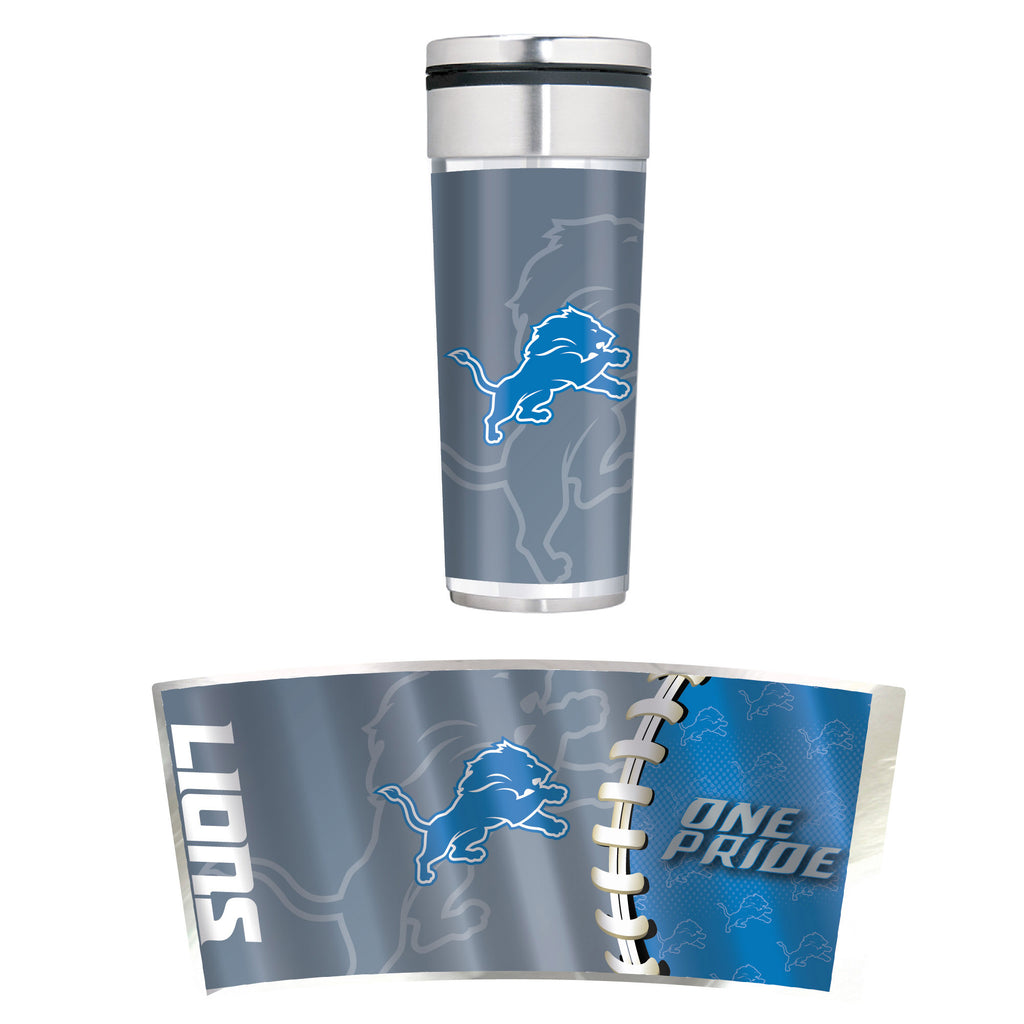 Detroit Lions 22oz Big Slim Tumbler