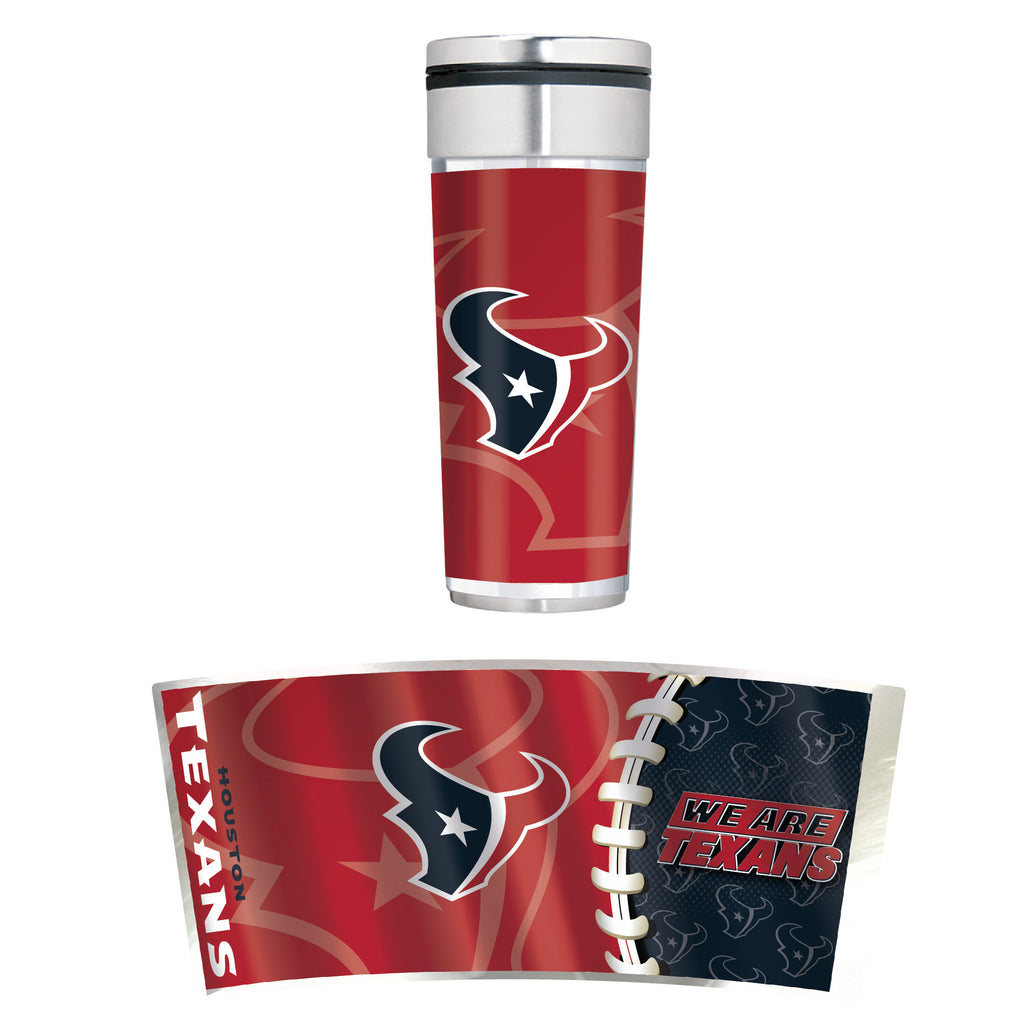 Houston Texans 22oz Big Slim Tumbler