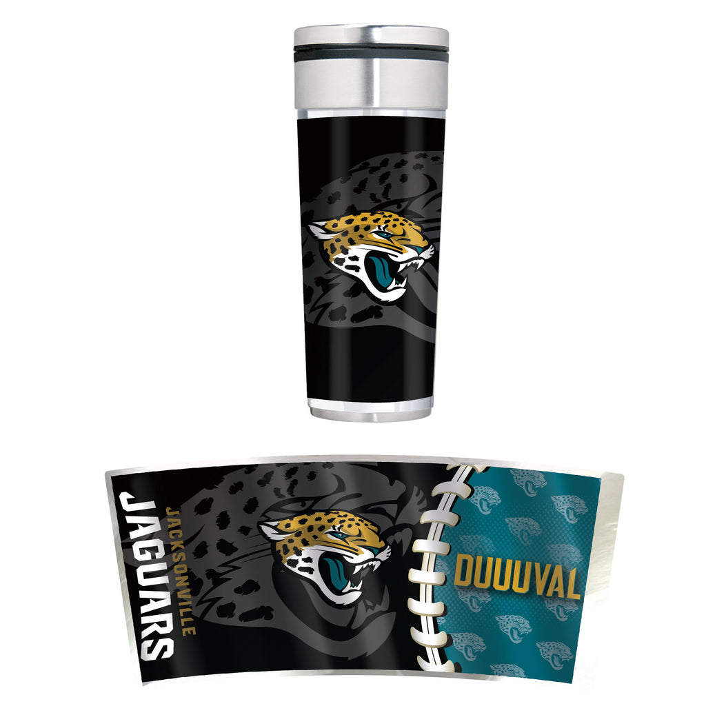 Jacksonville Jaguars 22oz Big Slim Tumbler