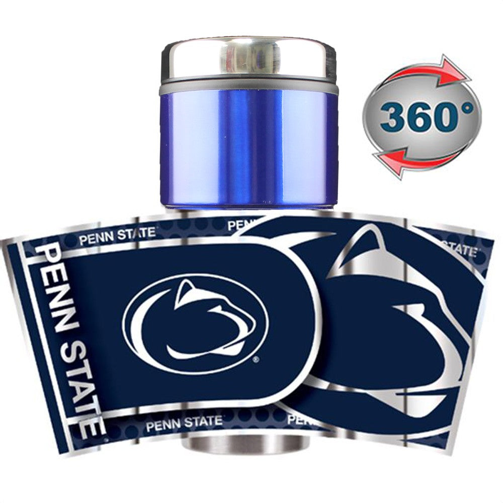 Penn State University 16oz Blue Metallic Coffee Travel Mug