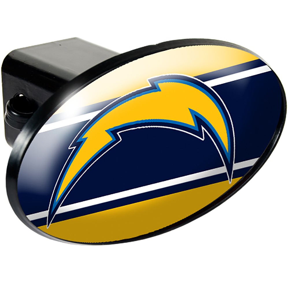 Los Angeles Chargers Oval Hitch Cover
