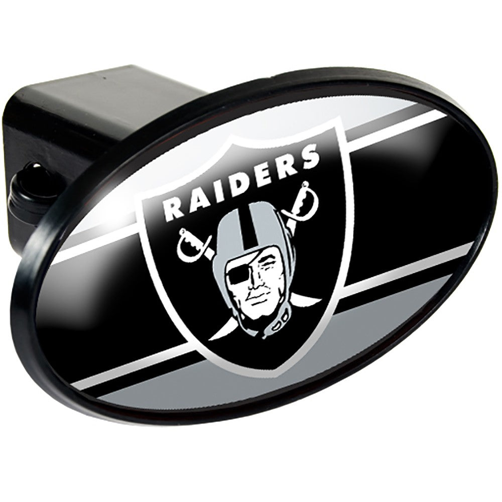 Oakland Raiders Oval Hitch Cover