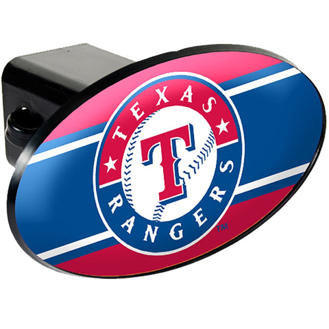 Texas Rangers Oval Hitch Cover