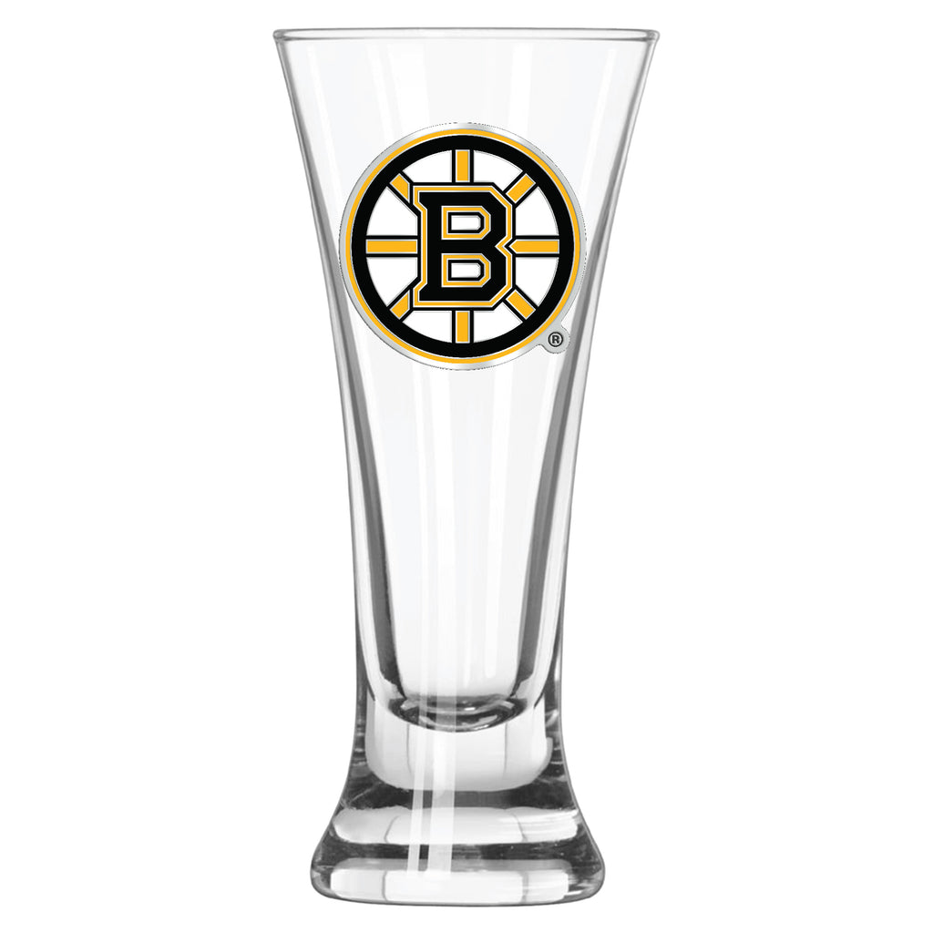 Boston Bruins Logo Glass Pilsner