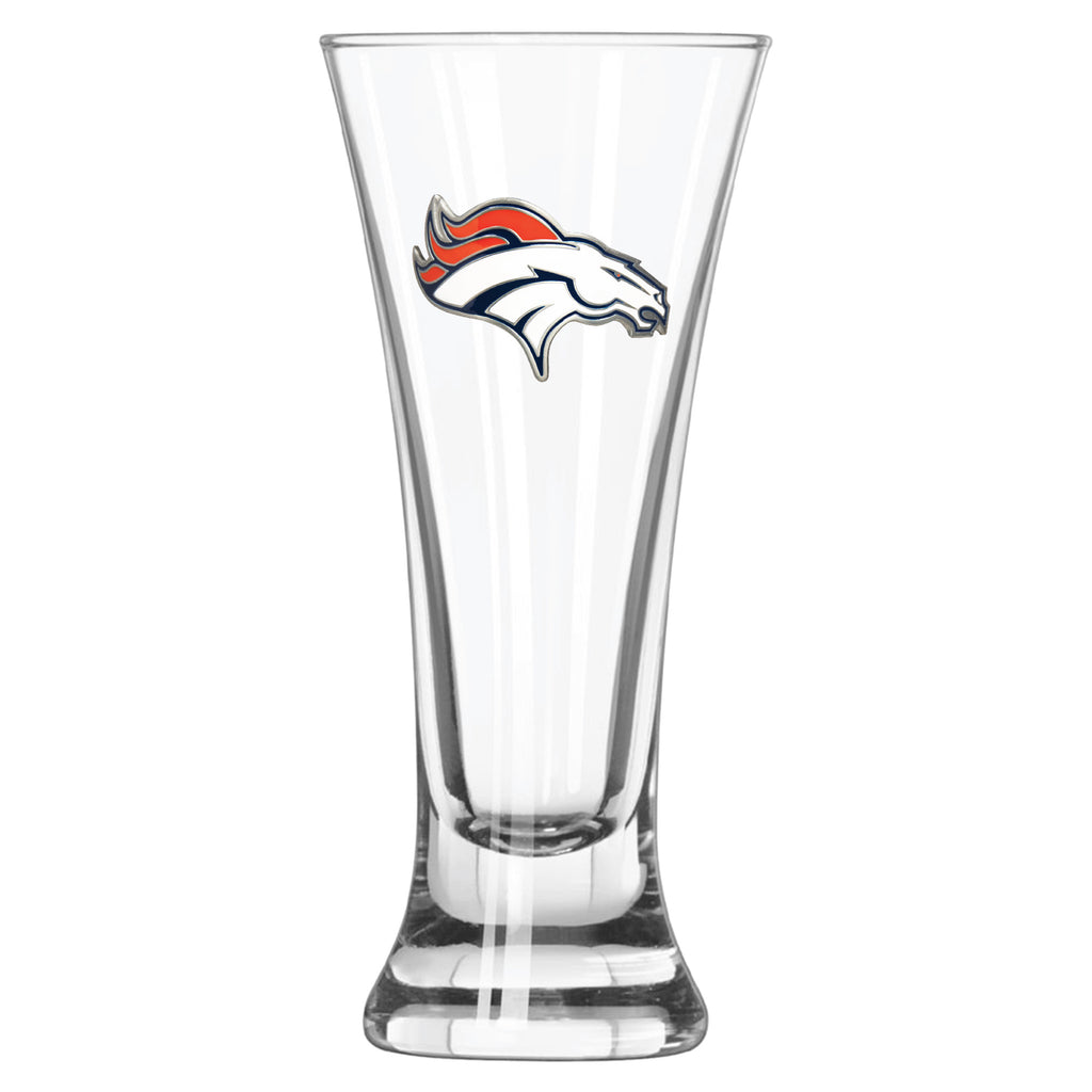 Denver Broncos Logo Glass Pilsner