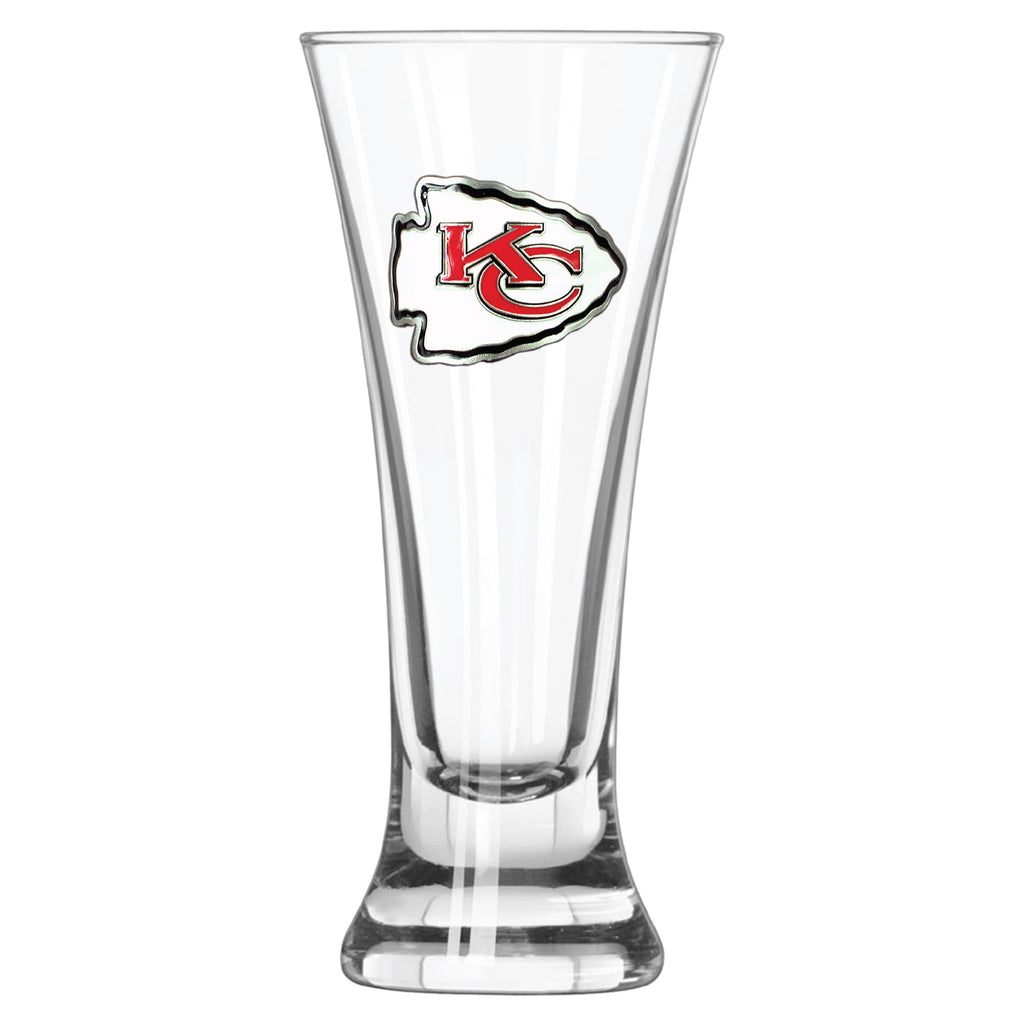 Kansas City Chiefs Logo Glass Pilsner