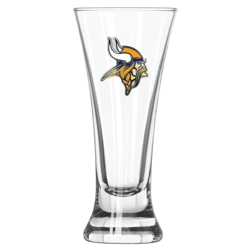 Minnesota Vikings Logo Glass Pilsner