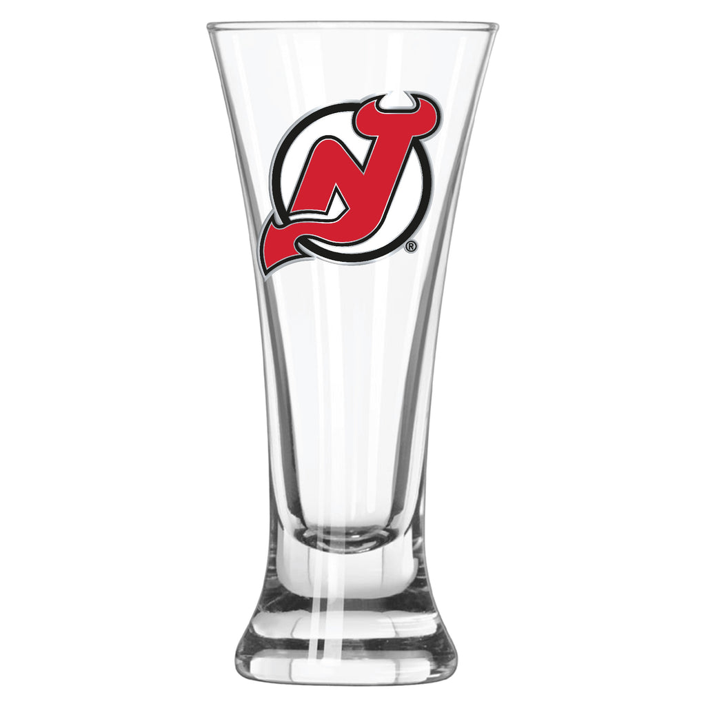 New Jersey Devils Logo Glass Pilsner