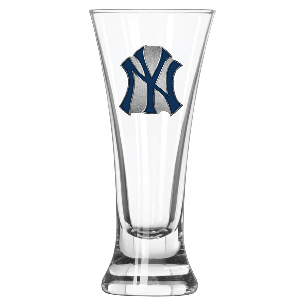 New York Yankees Logo Glass Pilsner