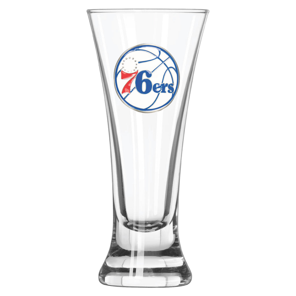 Philadelphia 76ers Logo Glass Pilsner