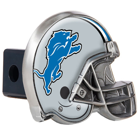 Detroit Lions Pewter Hitch Cover