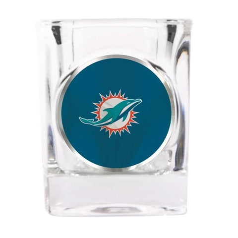 Miami Dolphins Square Shot Glass