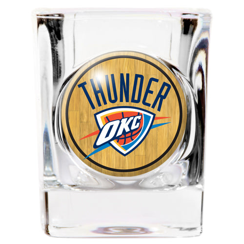 Oklahoma City Thunder Square Shot Glass