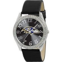 Baltimore Ravens Glitz Ladies Watch