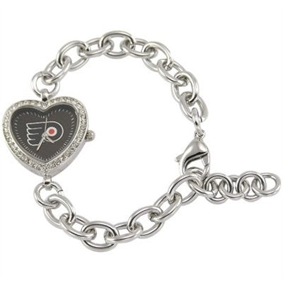 Philadelphia Flyers Heart Chain Ladies Watch
