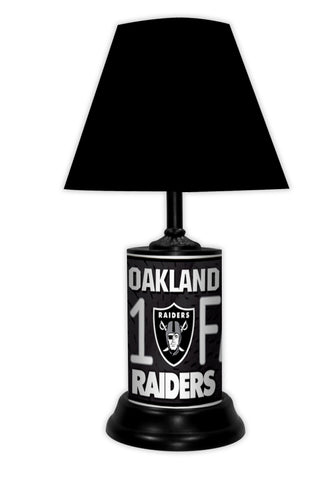 Oakland Raiders #1 Fan Lamp
