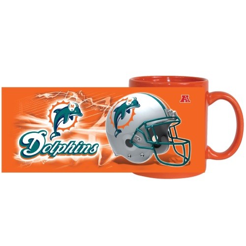 Miami Dolphins 11 Oz HD Color Mug