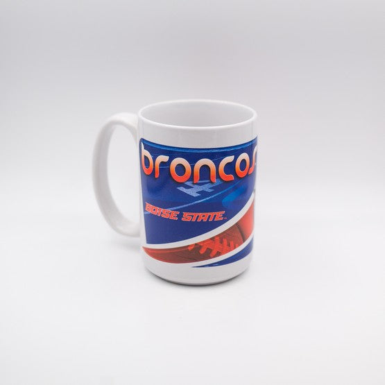 Boise State Broncos 15 Oz Two Tone HD Mug
