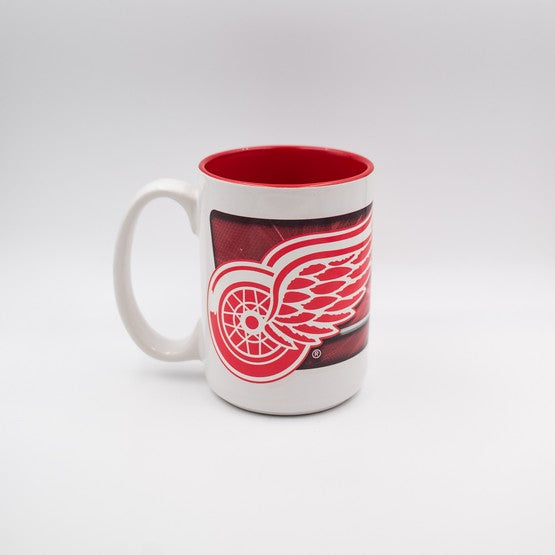 Detroit Red Wings 15 Oz Two Tone HD Mug