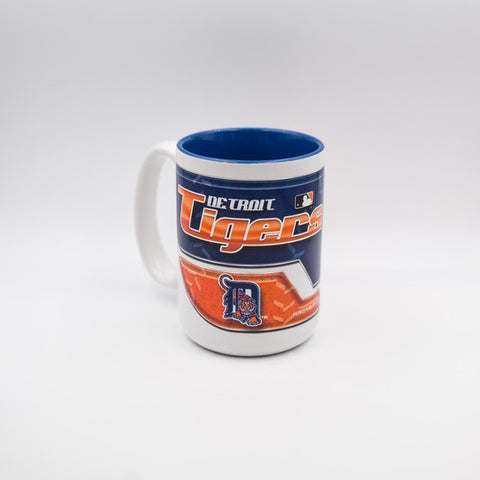 Detroit Tigers 15 Oz Two Tone HD Mug