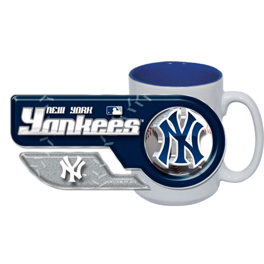 New York Yankees 15 Oz Two Tone HD Mug