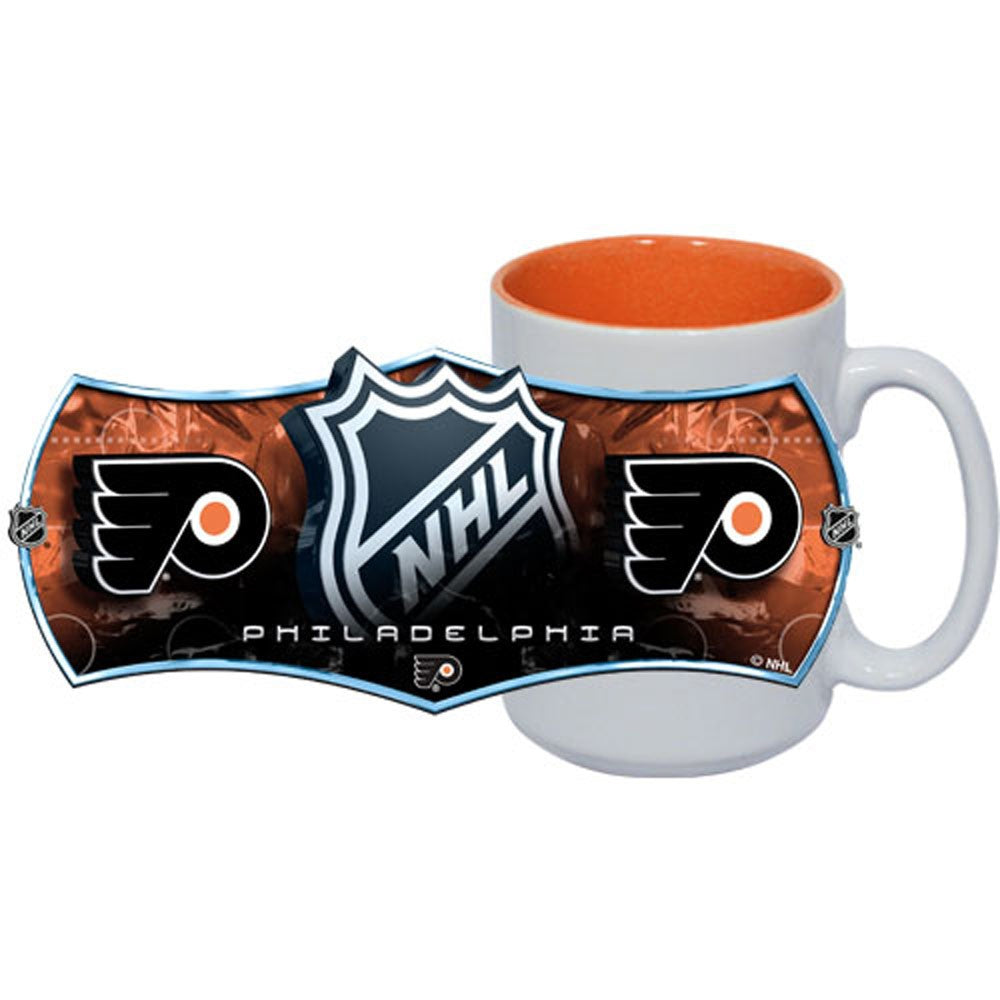 Philadelphia Flyers 15 Oz Two Tone HD Mug