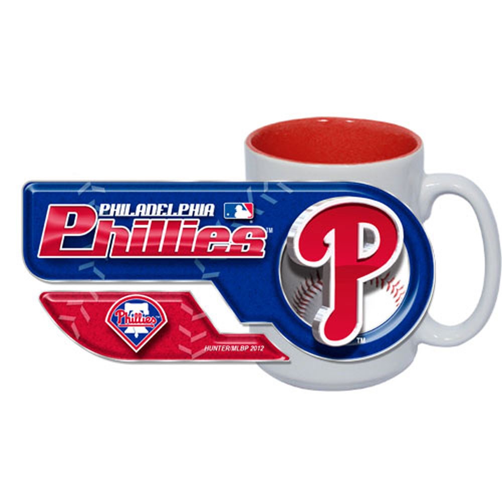 Philadelphia Phillies 15 Oz Two Tone HD Mug