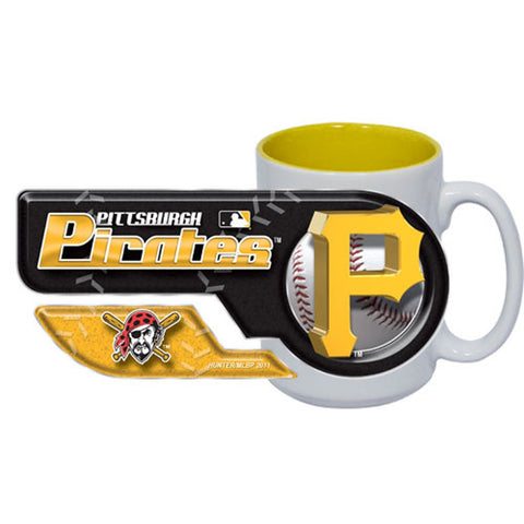 Pittsburgh Pirates 15 Oz Two Tone HD Mug