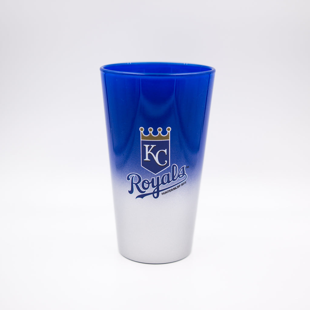 Kansas City Royals Color Chrome Pint Glass
