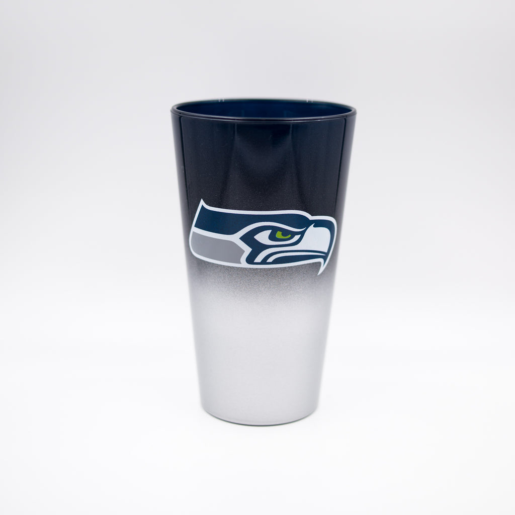 Seattle Seahawks Color Chrome Pint Glass