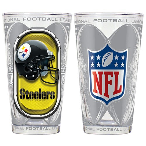 Pittsburgh Steelers 17 oz Hi Def Mixing Glass