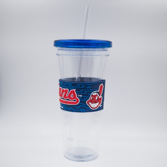 Cleveland Indians 24oz PVC Wrap Sip N Go