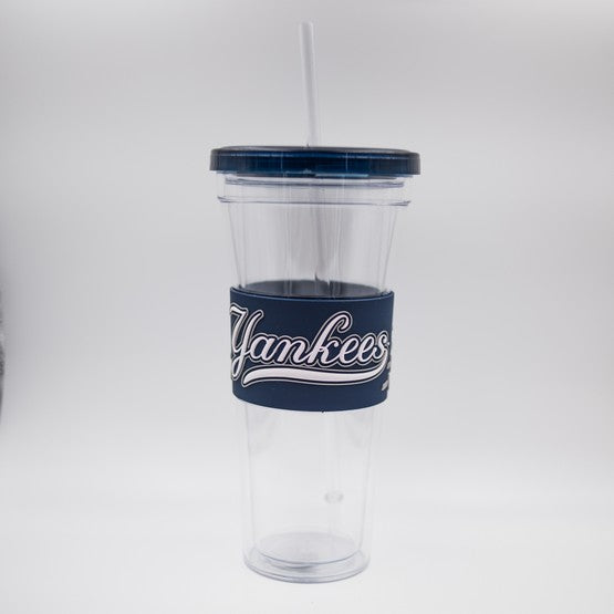 New York Yankees 24oz PVC Wrap Sip N Go