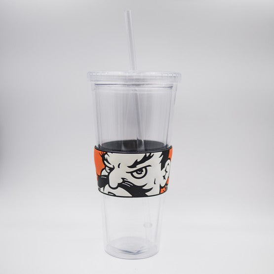 Oklahoma State Cowboys 24oz PVC Wrap Sip N Go